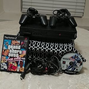 Play station 2 ,with 2 controller